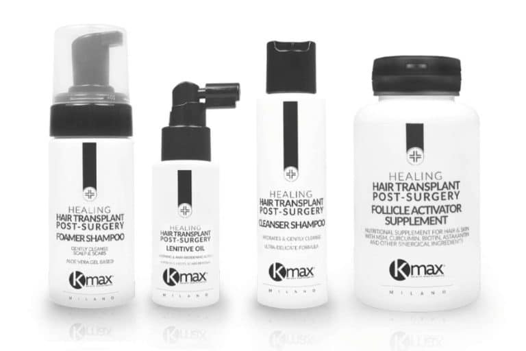 Un post-trasplante capilar exitoso con los productos de Kmax