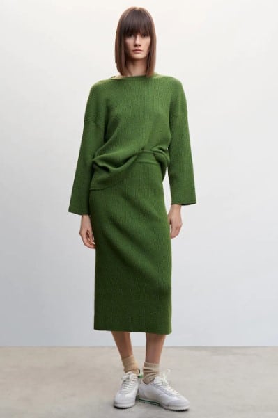 Jersey de punto fino oversize