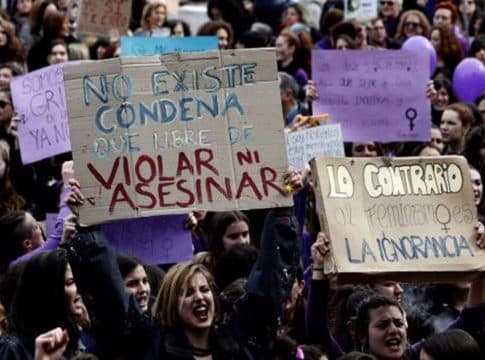 Ministros feminismo marcha 8M Ministros feminismo marcha 8M