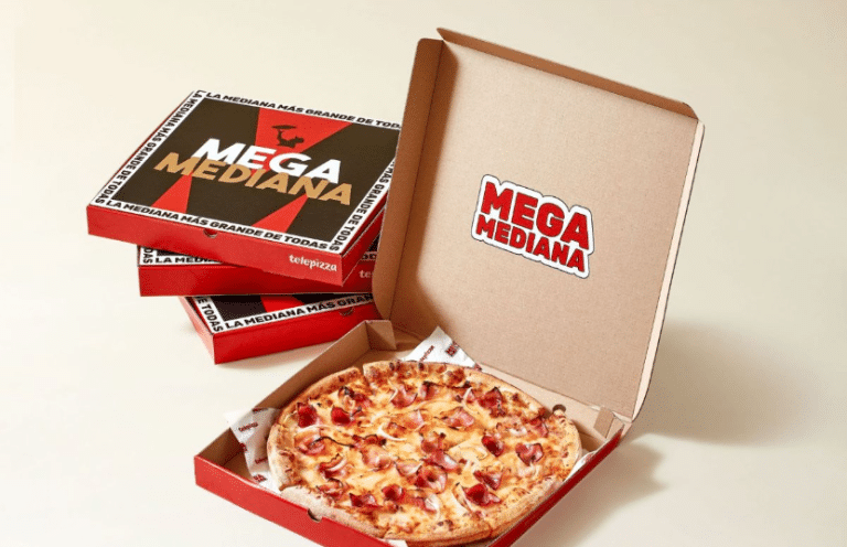 Telepizza lanza la 'Megamediana', la pizza mediana “más grande del mercado”