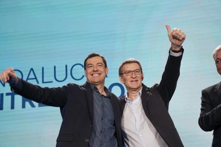 Feijóo visita hoy Sevilla y asiste a templos y procesiones de Semana Santa junto al presidente de Andalucía