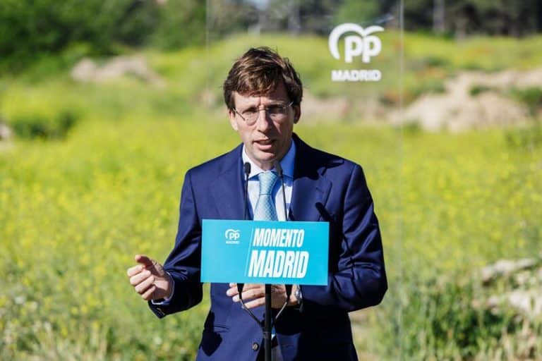 Almeida manda un mensaje a Pedro Sánchez y la izquierda: 