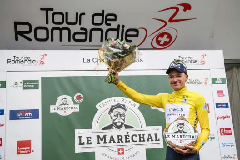 Ethan Hayter gana al 'sprint' la segunda etapa del Tour de Romandía y se pone líder