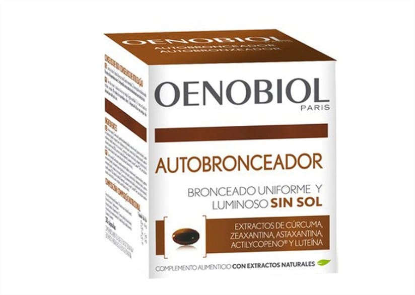 Cuidado con el sol: prepara tu piel para el buen tiempo con estos productos de El Corte Inglés 8 30 Capsulas Autobronceadoras Oenobiol