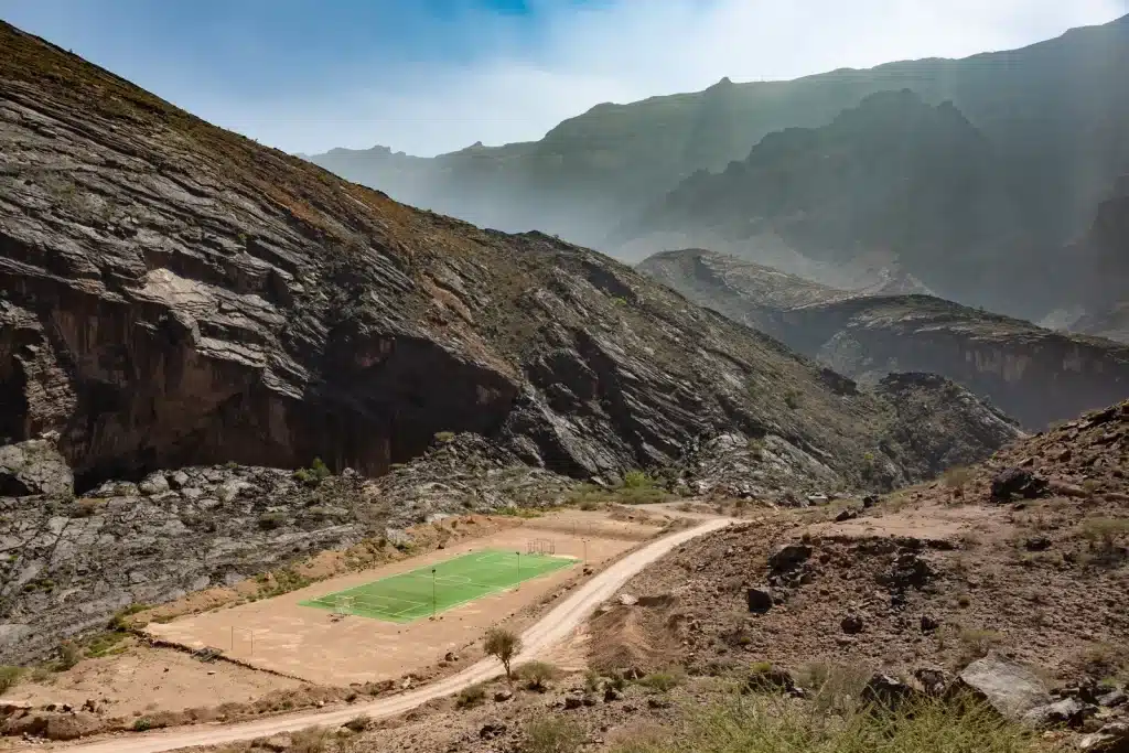 Campos de fútbol en Omán