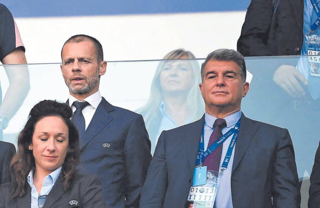 La UEFA advierte al Barça de la “extrema gravedad del Caso Negreira” 19 Ceferin confía en su Comité