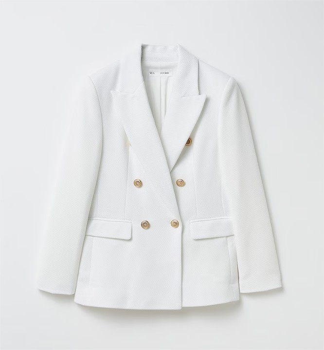 Chaqueta piqué el corte ingles