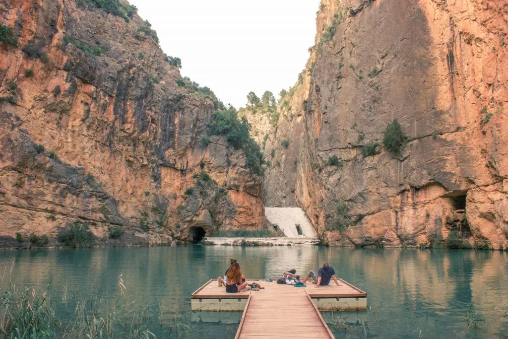 Charco Azul de Chulilla, en Valencia