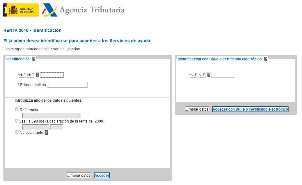 ¿Cómo acceder al borrador de declaración de la Renta?