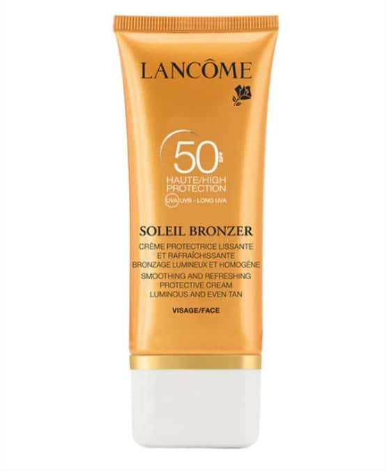 Cuidado con el sol: prepara tu piel para el buen tiempo con estos productos de El Corte Inglés 3 Crema protectora Soleil Bronzer Face SPF 50 Lancôme el corte ingles