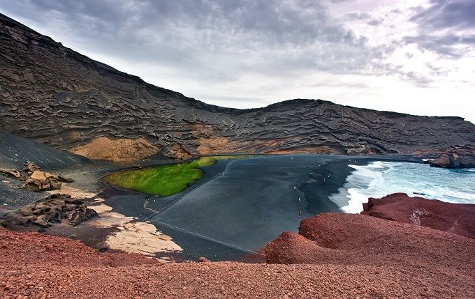 El Golfo, en Lanzarote