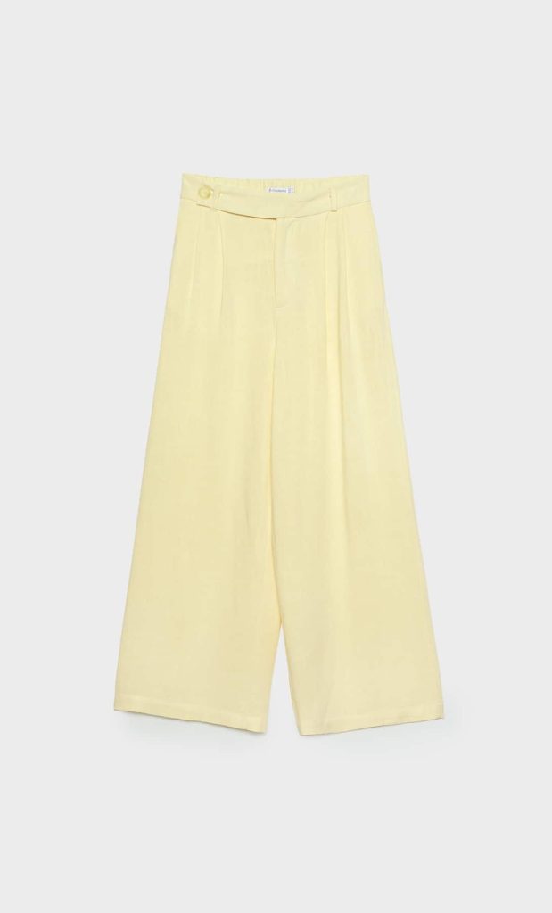 Americana straight fluida de Stradivarius