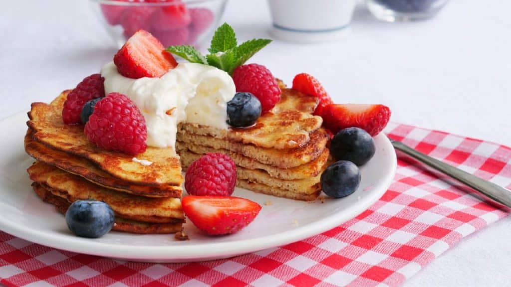 Receta de tortitas sólo para dos