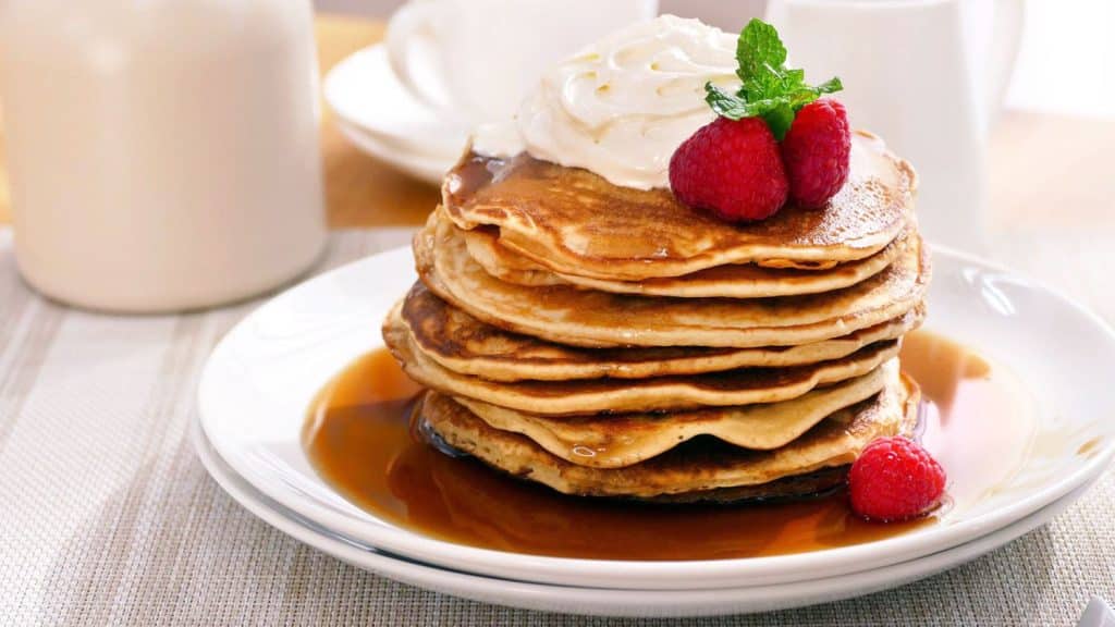 Ingredientes de las tortitas para 4 personas