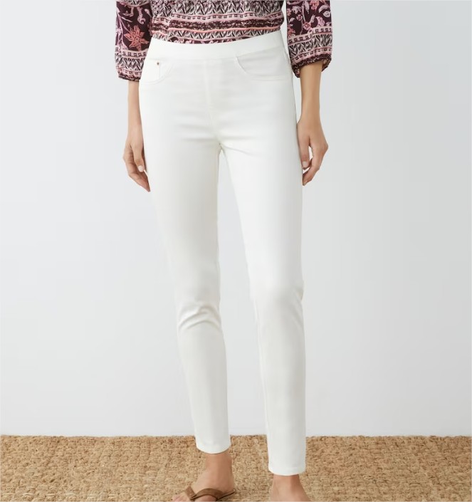 Jegging de mujer liso cintura elástica el corte ingles