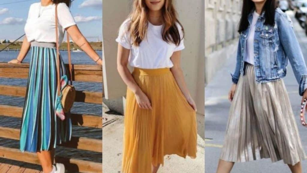 Lo mejor de llevar una falda plisada de Mango