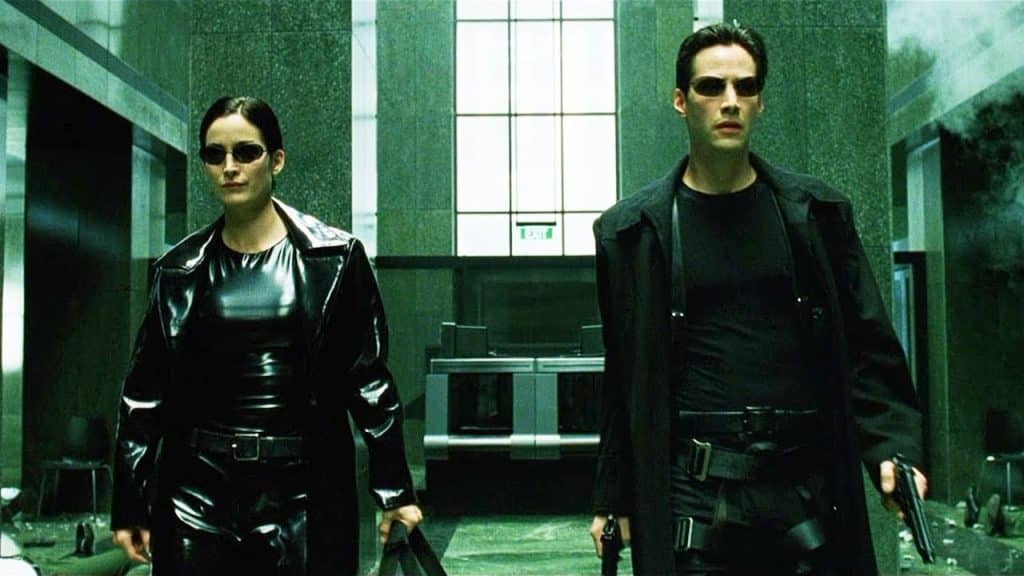 La saga "Matrix" (Hermanas Wachowski, 1999–hasta quien sabe)