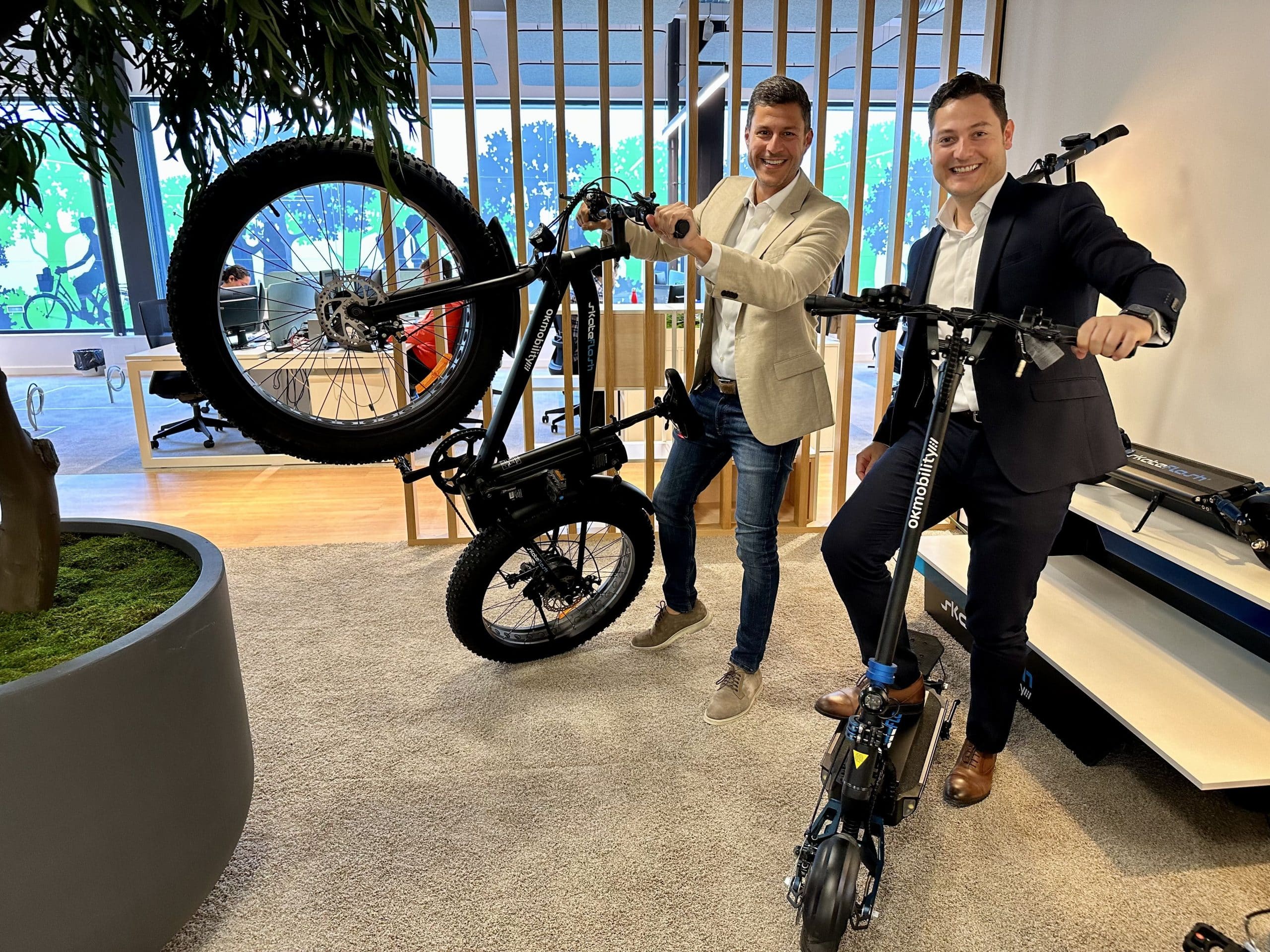 Othman Ktiri Presidente de OK Venture y Abel Jordn CEO de SkateFlash scaled