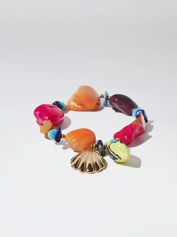 Parfois - Pulsera Elástica Con Concha