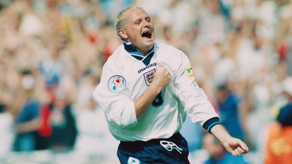 Astros del fútbol que terminaron en la ruina (y uno jugó en el Real Madrid) 100 Paul Gascoigne