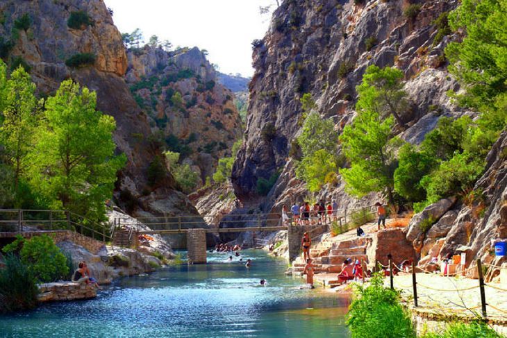 Rio Canaletes, en Fontcalda, Tarragona