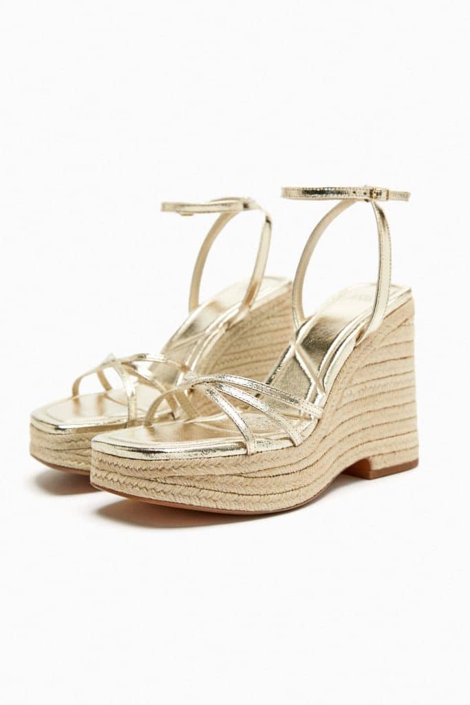 Zara: las sandalias con tacón y comodísimas para el buen tiempo