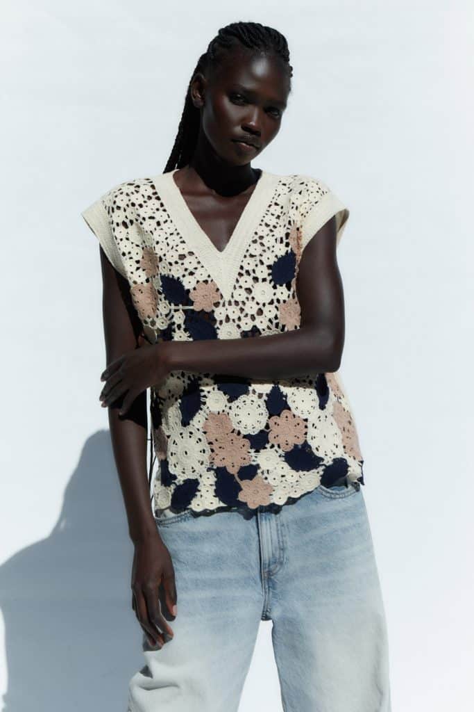 Sfera - Camiseta Crochet