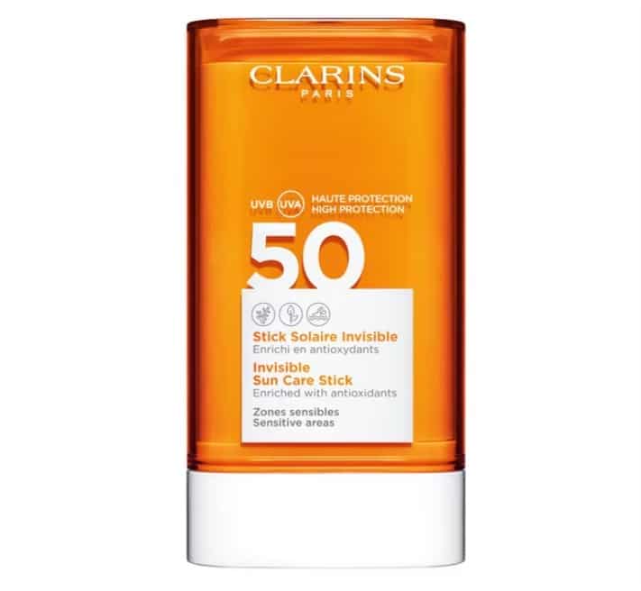 Cuidado con el sol: prepara tu piel para el buen tiempo con estos productos de El Corte Inglés 6 Stick Protector Solar Suncare Face SPF50 Clarins