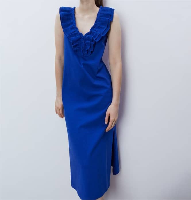 Vestido cuello el corte ingles