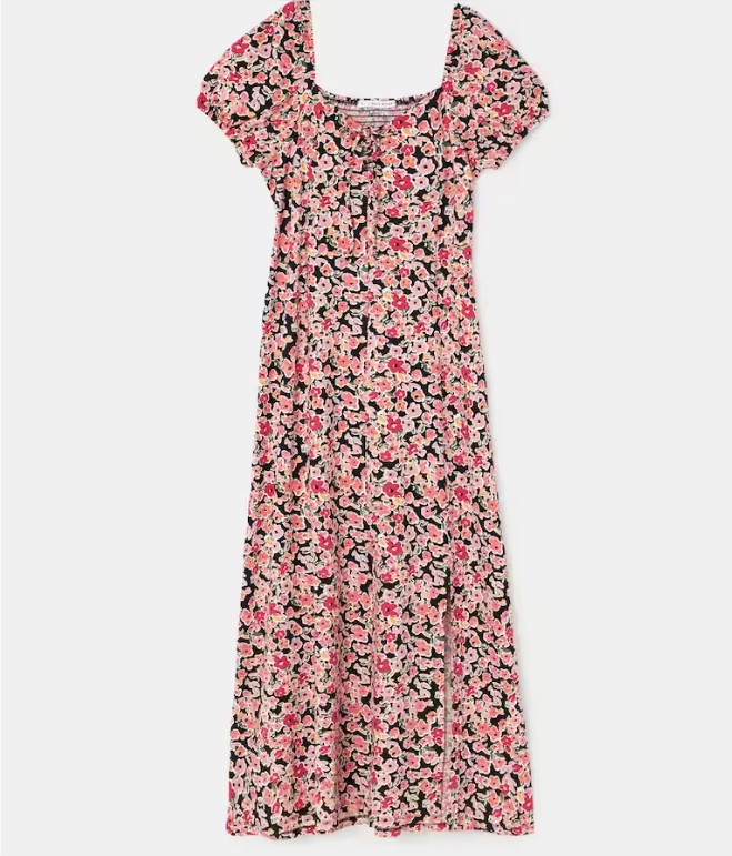 Vestido midi estampado el corte ingles