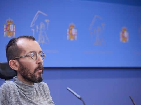 Pablo Echenique condena rey emérito