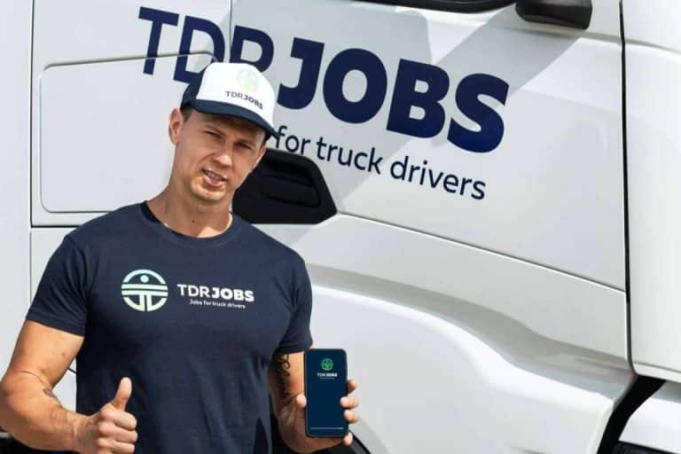 TDRJOBS, el portal de empleo especializado para encontrar conductores de camión ante la escasez de profesionales de este sector