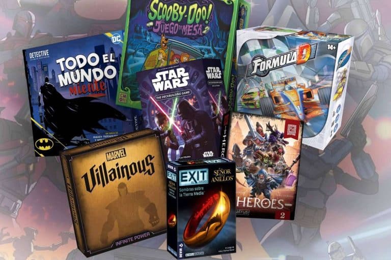 Juegos de la Mesa Redonda ofrece una amplia gama de juegos de mesa para regalar el Día del Padre