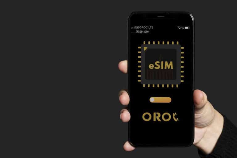 El servicio de tarifa móvil eSIM de OROC