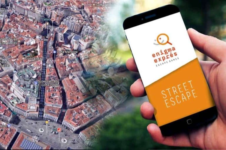 Juegos de street escape con Enigma Exprés, Goya; La Ruta del Sordo