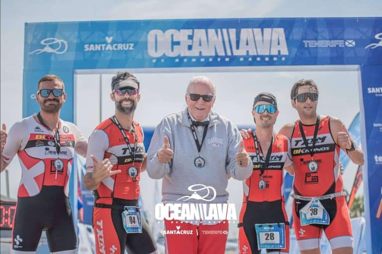 Participación total en todas las categorías de la undécima edición del triatlón Ocean Lava Santa Cruz Tenerife