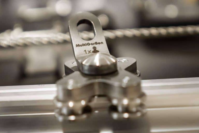 Protección anticaída con MultiGarBen y la línea de anclaje rígida AL6-R