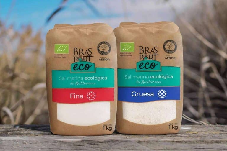 La sal marina eco de Bras del Port es 100 % natural y 100 % sostenible