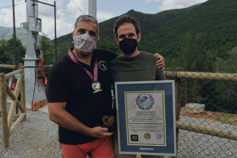 ¿Cuál es la tirolina más rápida del mundo? Tirolina Ordesa Pirineos
