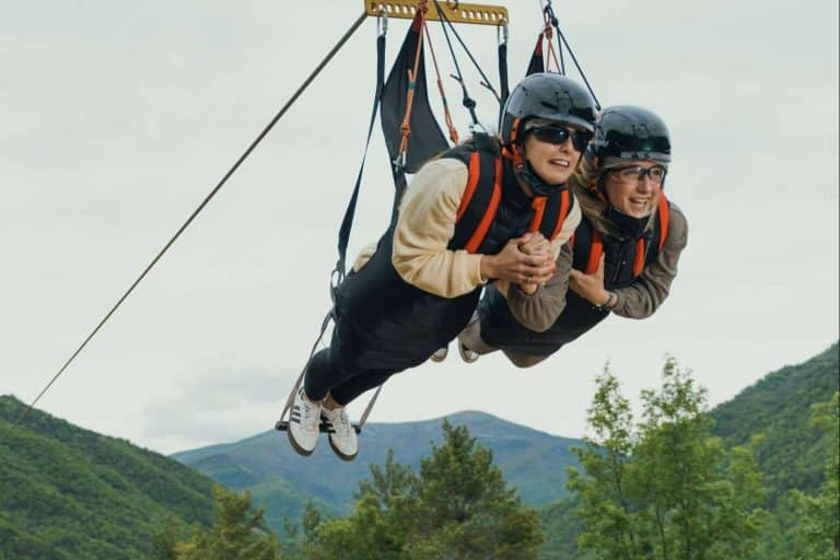 Tirolina Ordesa Pirineos es la tirolina más rápida del mundo y con más desnivel más larga de Europa