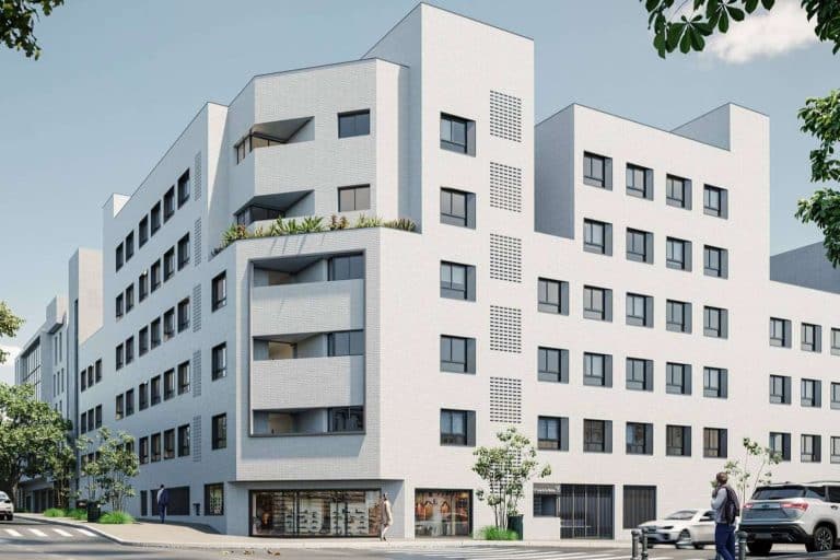 Así es 'QUADDRO', el nuevo residencial de viviendas de la promotora inmobiliaria EBROSA en el barrio más joven de Madrid