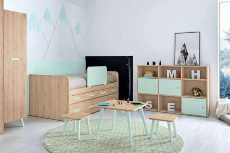 La variedad de diseño disponible para un dormitorio infantil que ofrece Verde Limón Muebles