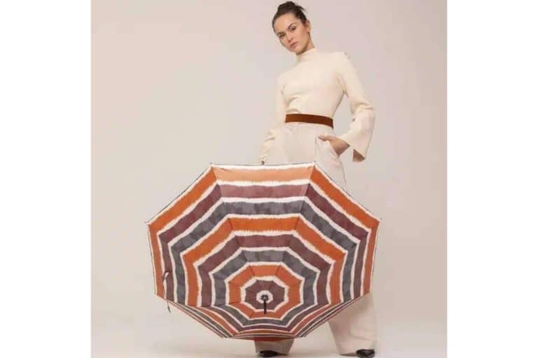 Llegó la moda que protege de la lluvia con los paraguas Vogue