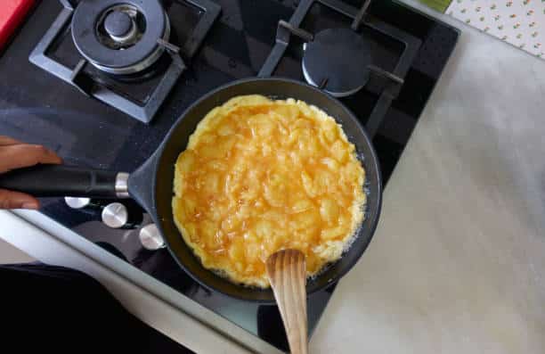 Se puede agregar queso a la receta