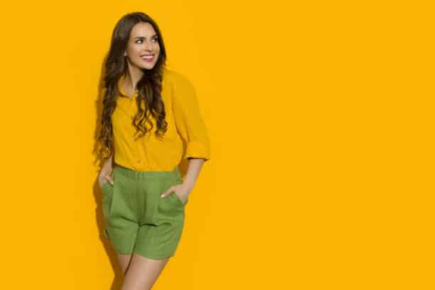 Considerar la longitud de los shorts