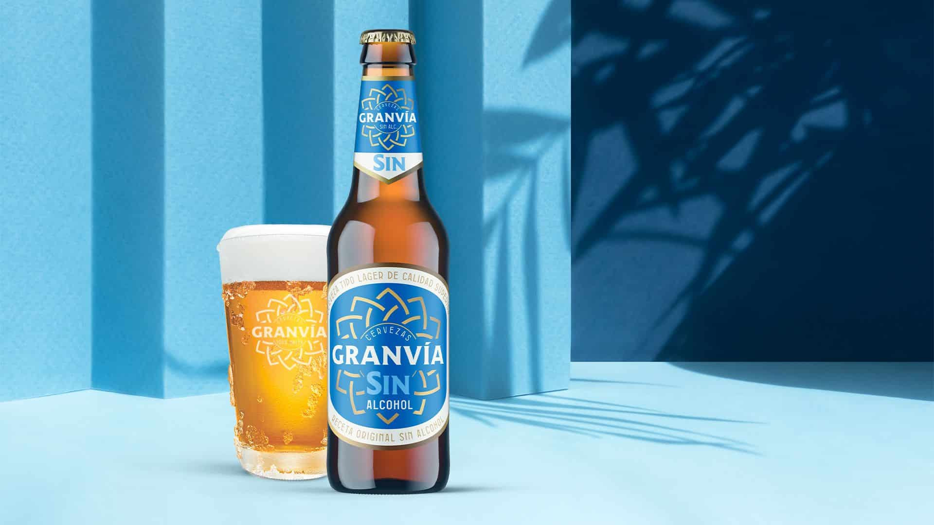 Gran Vía incorpora una cerveza SIN Alcohol 100% Malta a su catálogo 1 lanzamiento cerveza sin alcohol