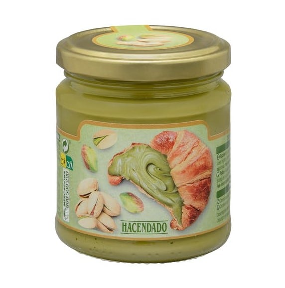 Crema de pistacho de Mercadona