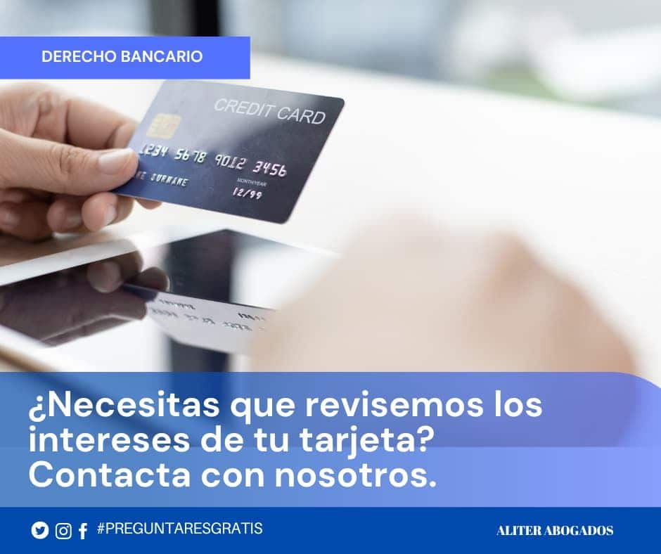 Aliter Abogados explica cómo reclamar los intereses abusivos de las tarjetas revolving 1 tarjetas revolving