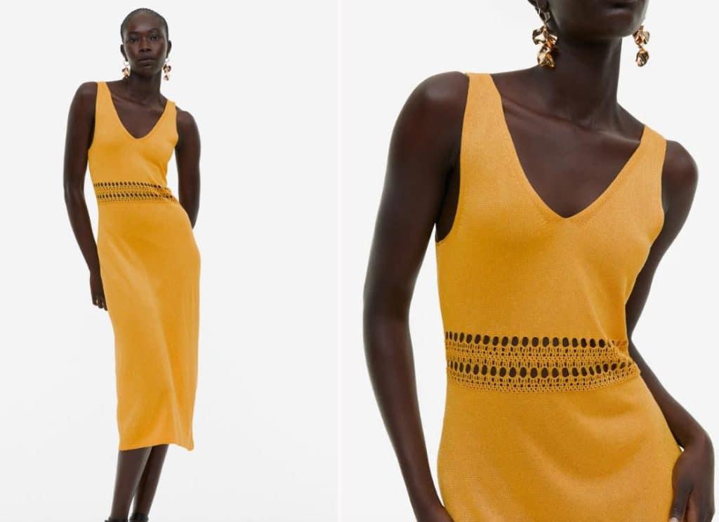 H&M tira la casa por la ventana con unos vestidos de primavera que ni Primark 81 Vestido en punto fino de H&M