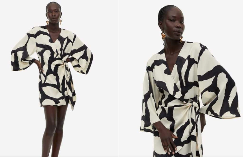 H&M tira la casa por la ventana con unos vestidos de primavera que ni Primark 82 Vestido cruzado de satén de H&M